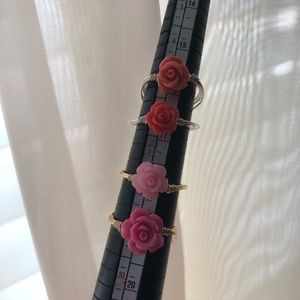 HANDMADE ROSE RINGS